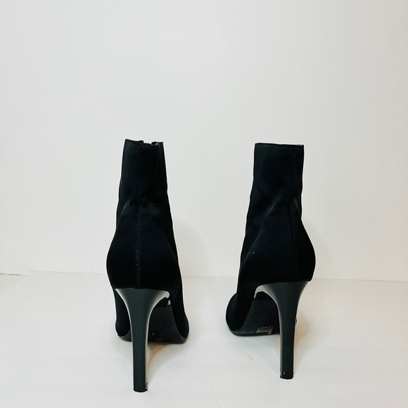 Zipper Peep-Toe Heel Boot - Picture 3 of 4